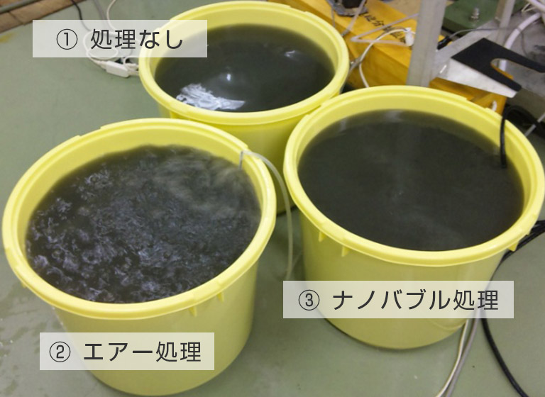 ヘドロ分解　0日目