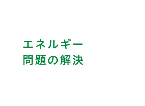エネルギー問題の解決