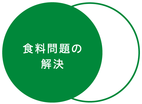食料問題の解決